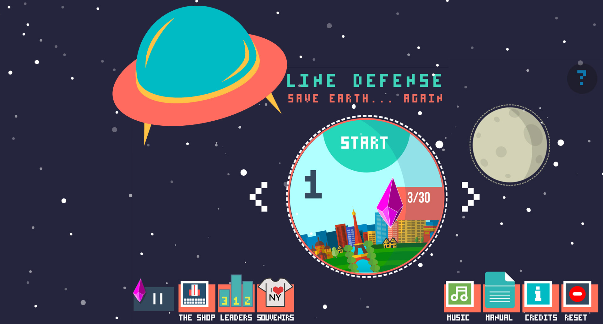 Line Defense Mobie Game